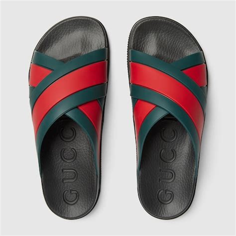 red green black gucci slides|Gucci slides web.